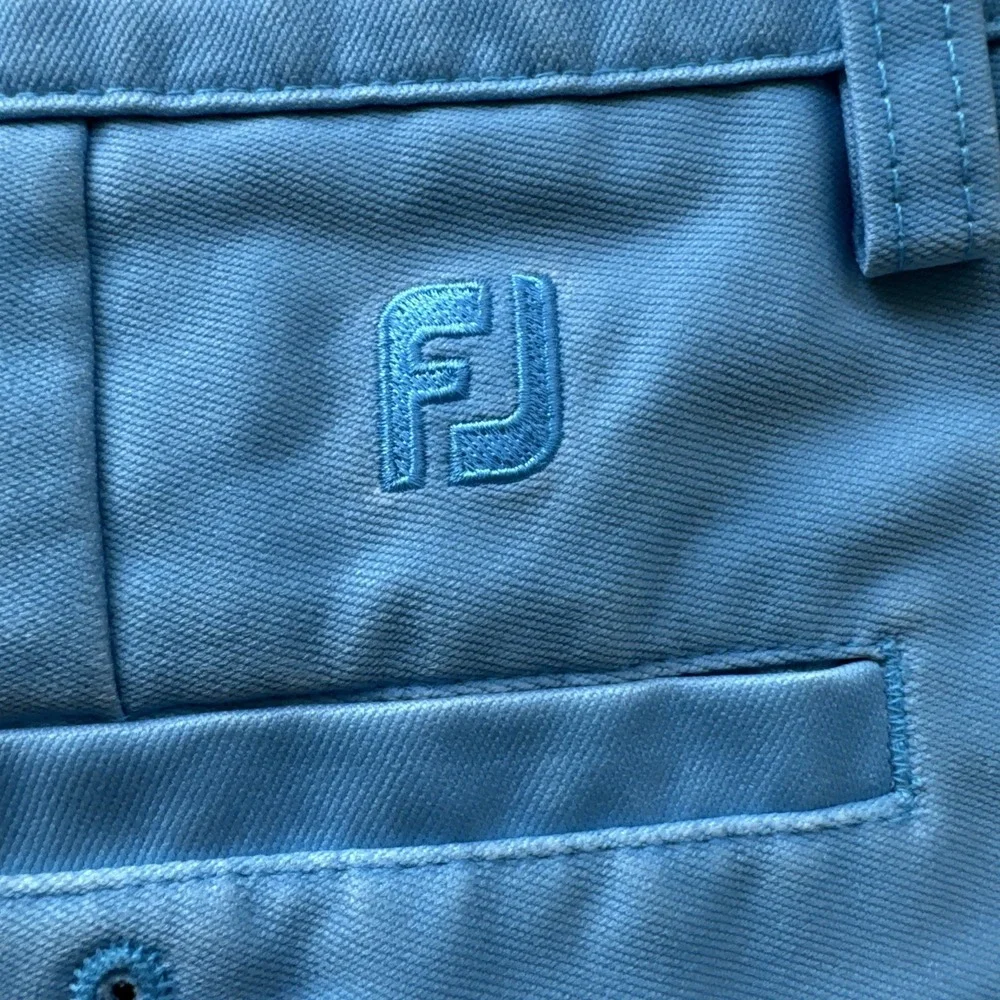 Footjoy Light Pastel Blue Golf Shorts Men's Sz 36 Casual